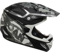 Zoan - Zoan MX-1 Sniper Graphics Helmet - 021-596 - Matte Silver - Large - Image 1