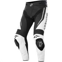 Alpinestars - Alpinestars Track Leather Pants - 3129015-12-58 - Black/White - 42 - Image 1