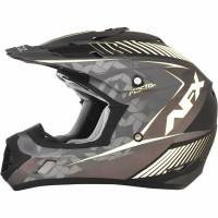 AFX - AFX FX-17 Factor Helmet - 01104487 - Frost Gray/White Matte Factor - X-Small - Image 1