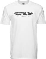 Fly Racing - Fly Racing Corporate Standard T-Shirt - 352-0944L - White - Large - Image 1