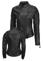 RSD - RSD Riot Leather Womens Jacket - 0801-1211-0055 - Black - X-Large - Image 1