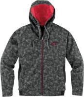Icon - Icon Defendant Bonded Fleece Jacket - 3050-1790 - Gray - Small - Image 1