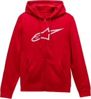 Alpinestars - Alpinestars Ageless II Zip Hoodie - 10385305230202X - Red/White - 2XL - Image 1