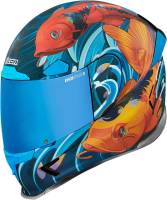 Icon - Icon Airframe Pro Koi Helmet - 0101-14115 - Blue - X-Small - Image 1