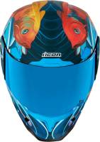 Icon - Icon Airframe Pro Koi Helmet - 0101-14115 - Blue - X-Small - Image 3