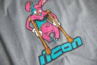 Icon - Icon Beastie Bunny T-Shirt - 3030-20990 - Gray - Small - Image 2