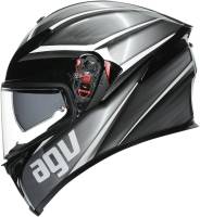 AGV - AGV K-5 S Tempest Helmet - 210041O2MY05105 - Black/Silver - Small - Image 4
