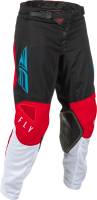 Fly Racing - Fly Racing Kinetic Mesh Youth Pants - 375-32422 - Red/White/Blue - 22 - Image 1