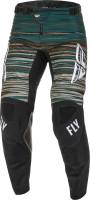 Fly Racing - Fly Racing Kinetic Wave Pants - 375-53040 - Black/Rum - 40 - Image 4