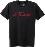 Alpinestars - Alpinestars Blaze T-Shirt - 1032720321030XL - Black/Red - X-Large - Image 1