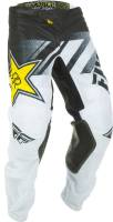 Fly Racing - Fly Racing Kinetic Mesh Rockstar Pants - 372-33428 - White/Black - 28 - Image 1