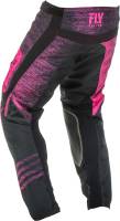 Fly Racing - Fly Racing Kinetic Noiz Youth Pants - 372-53818 - Neon Pink/Black - 18 - Image 4