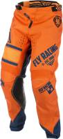 Fly Racing - Fly Racing Kinetic Era Youth Pants - 371-43820 - Orange/Blue - 20 - Image 2