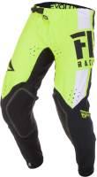 Fly Racing - Fly Racing Evolution DST Pants - 372-23728 - Hi-Vis/Black/White - 28 - Image 1