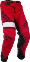 Fly Racing - Fly Racing Kinetic Era Youth Pants - 371-43226 - Red/Black - 26 - Image 1