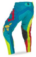 Fly Racing - Fly Racing Evolution 2.0 Youth Pants (2017) - 370-23926 - Dark Teal/Hi-Vis - 26 - Image 3