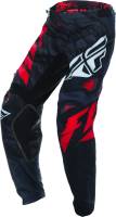 Fly Racing - Fly Racing Kinetic Relapse Pants - 370-43030 - Black/Red - 30 - Image 4