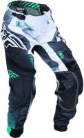 Fly Racing - Fly Racing Lite Hydrogen Pants (2017) - 370-73034 - Black/White/Teal - 34 - Image 1
