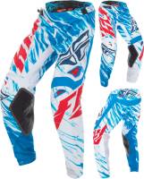 Fly Racing - Fly Racing Kinetic Relapse Pants - 370-43232 - Red/White/Blue - 32 - Image 1