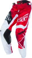 Fly Racing - Fly Racing Kinetic Cruz Youth Pants - 370-53224 - Red/White - 24 - Image 3