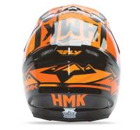 Fly Racing - Fly Racing F2 Carbon Pro Cross Helmet - 73-4926M - Black/Orange - Medium - Image 4