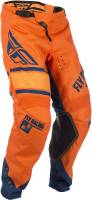 Fly Racing - Fly Racing Kinetic Era Youth Pants - 371-43824 - Orange/Blue - 24 - Image 1