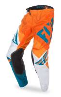Fly Racing - Fly Racing Evolution 2.0 Youth Pants (2017) - 370-23726 - Orange/Dark Teal - 26 - Image 4