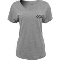 Thor - Thor Checkers Womens T-Shirt - 3031-3998 - Heather Gray - Large - Image 1