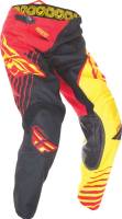 Fly Racing - Fly Racing Kinetic Vector Pants - 369-53228 - Red/Black/Yellow - 28 - Image 1