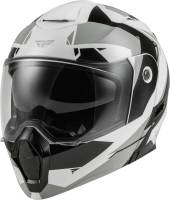 Fly Racing - Fly Racing Odyssey Summit Helmet - 73-83342X - Black/White/Gray - 2XL - Image 6
