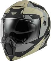 Fly Racing - Fly Racing Odyssey Summit Helmet - 73-83352X - Tan/Black/Gray - 2XL - Image 6