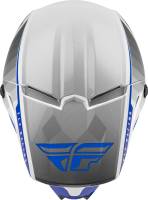 Fly Racing - Fly Racing Kinetic Drift Helmet - 73-8641S - Blue/Charcoal/White - Small - Image 3