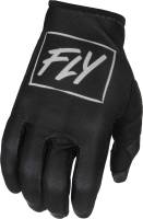 Fly Racing - Fly Racing Lite Youth Gloves - 375-710YM - Black/Gray - Medium - Image 1