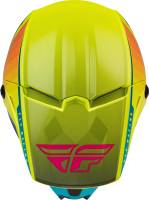 Fly Racing - Fly Racing Kinetic Drift Helmet - 73-86422X - Blue/Hi-Vis/Charcoal - 2XL - Image 3