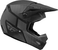 Fly Racing - Fly Racing Kinetic Drift Helmet - 73-8640S - Matte Black/Charcoal - Small - Image 4