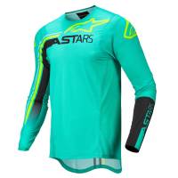 Alpinestars - Alpinestars Supertech Blaze Jersey - 3760422-645-L - Black/Pastel Green/Yellow Fluo - Large - Image 1