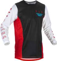 Fly Racing - Fly Racing Kinetic Mesh Jersey - 375-3142X - Red/White/Blue - 2XL - Image 1