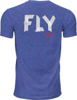Fly Racing - Fly Racing Tape T-Shirt - 352-02312X - Royal Blue - 2XL - Image 2