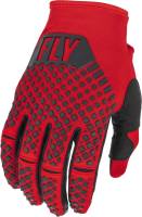 Fly Racing - Fly Racing Kinetic Youth Gloves - 375-413YL - Red/Black - Large - Image 1