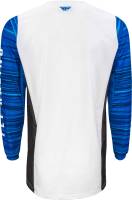 Fly Racing - Fly Racing Kinetic Wave Jersey - 375-523L - White/Blue - Large - Image 2