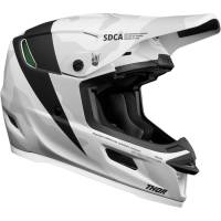 Thor - Thor Reflex Cast Helmet - 0110-7016 - White/Black - Medium - Image 1