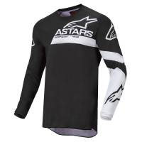 Alpinestars - Alpinestars Racer Chaser Youth Jersey - 3772422-12-M - Black/White - Medium - Image 1