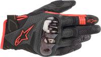 Alpinestars - Alpinestars MM93 Rio Hondo V2 Air Gloves - 3570921-1303-L - Black/Bright Red - Large - Image 1