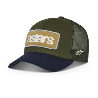 Alpinestars - Alpinestars Manifest Trucker Hat - 1211-81025-6970-OS - Military/Navy - OSFM - Image 1