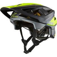 Alpinestars - Alpinestars Vector Tech Helmet - 8700119-1559-LG - Black/Gray/Yellow Fluo - Large - Image 1