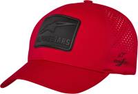 Alpinestars - Alpinestars Decore Lazer Tech Hat - 12118100730SM - Red - Sm-Md - Image 1