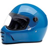Biltwell Inc. - Biltwell Inc. Lane Splitter Solid Helmet - 1004-129-104 - Gloss Tahoe Blue - Large - Image 1