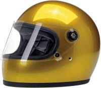 Biltwell Inc. - Biltwell Inc. Gringo S Solid Helmet - 1003-332-101 - Metallic Yukon Gold - X-Small - Image 1