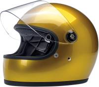 Biltwell Inc. - Biltwell Inc. Gringo S Solid Helmet - 1003-332-101 - Metallic Yukon Gold - X-Small - Image 2