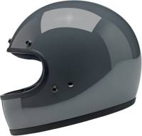 Biltwell Inc. - Biltwell Inc. Gringo Solid Helmet - 1002-109-101 - Gloss Storm Gray - X-Small - Image 3